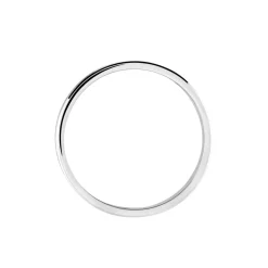 Alliance Abygail Ruban Plat Argent Blanc|Marc Orian Outlet