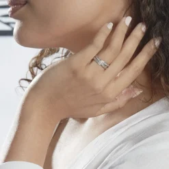 Alliance Bertina Demi Jonc Classique Or Blanc|Marc Orian