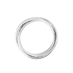Alliance Bertina Demi Jonc Classique Or Blanc|Marc Orian
