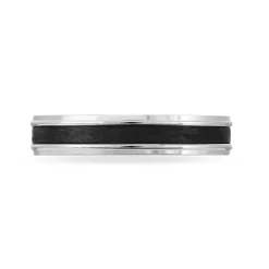Alliance Camille Ruban Plat Or Blanc