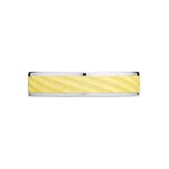 Alliance Cleonice Ruban Plat Or Bicolore
