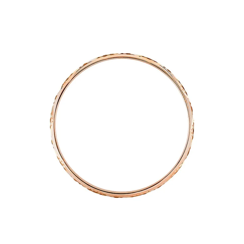 Alliance Clotilde Demi Jonc Classique Or Bicolore