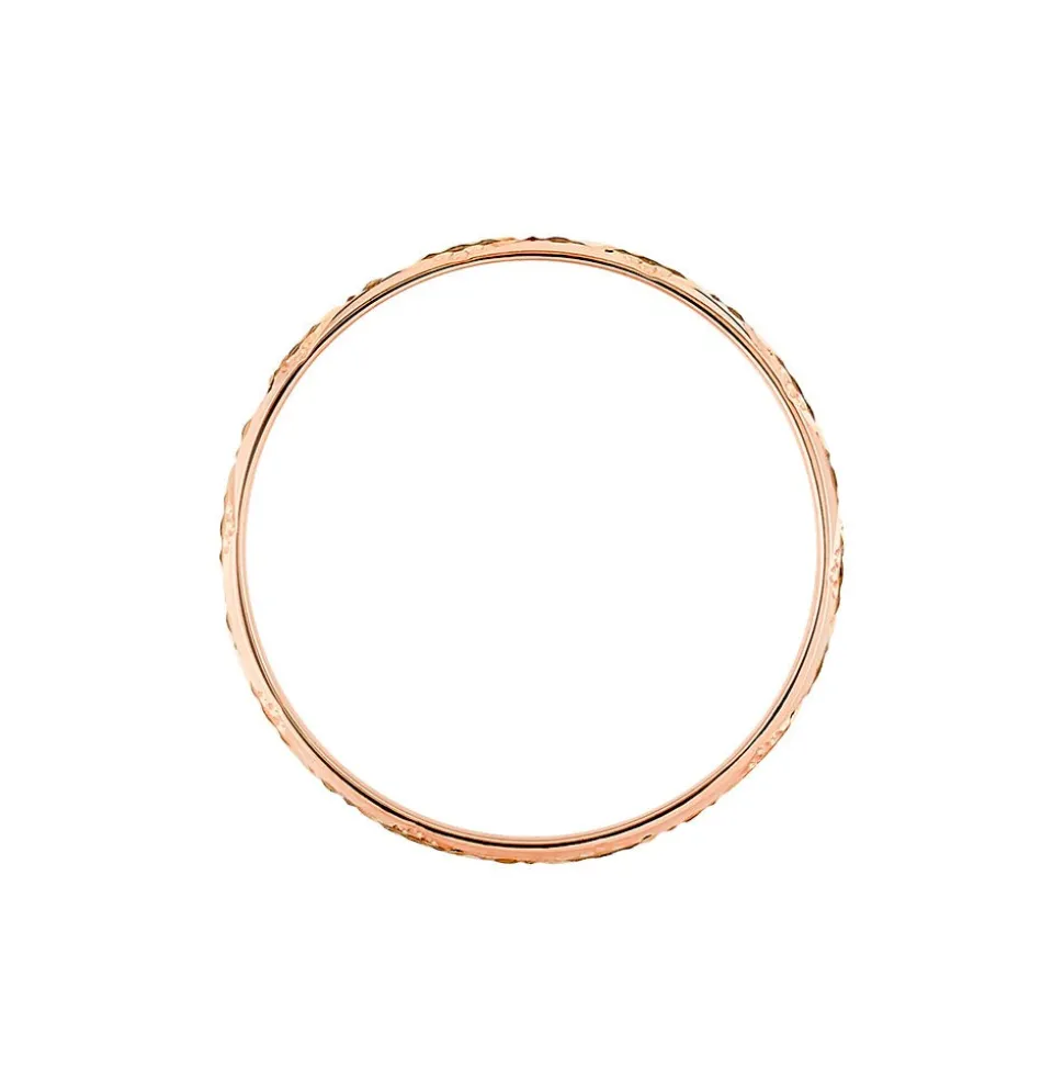 Alliance Clotilde Ruban Plat Or Bicolore