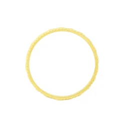 Alliance Facetee Demi Jonc Classique Or Jaune