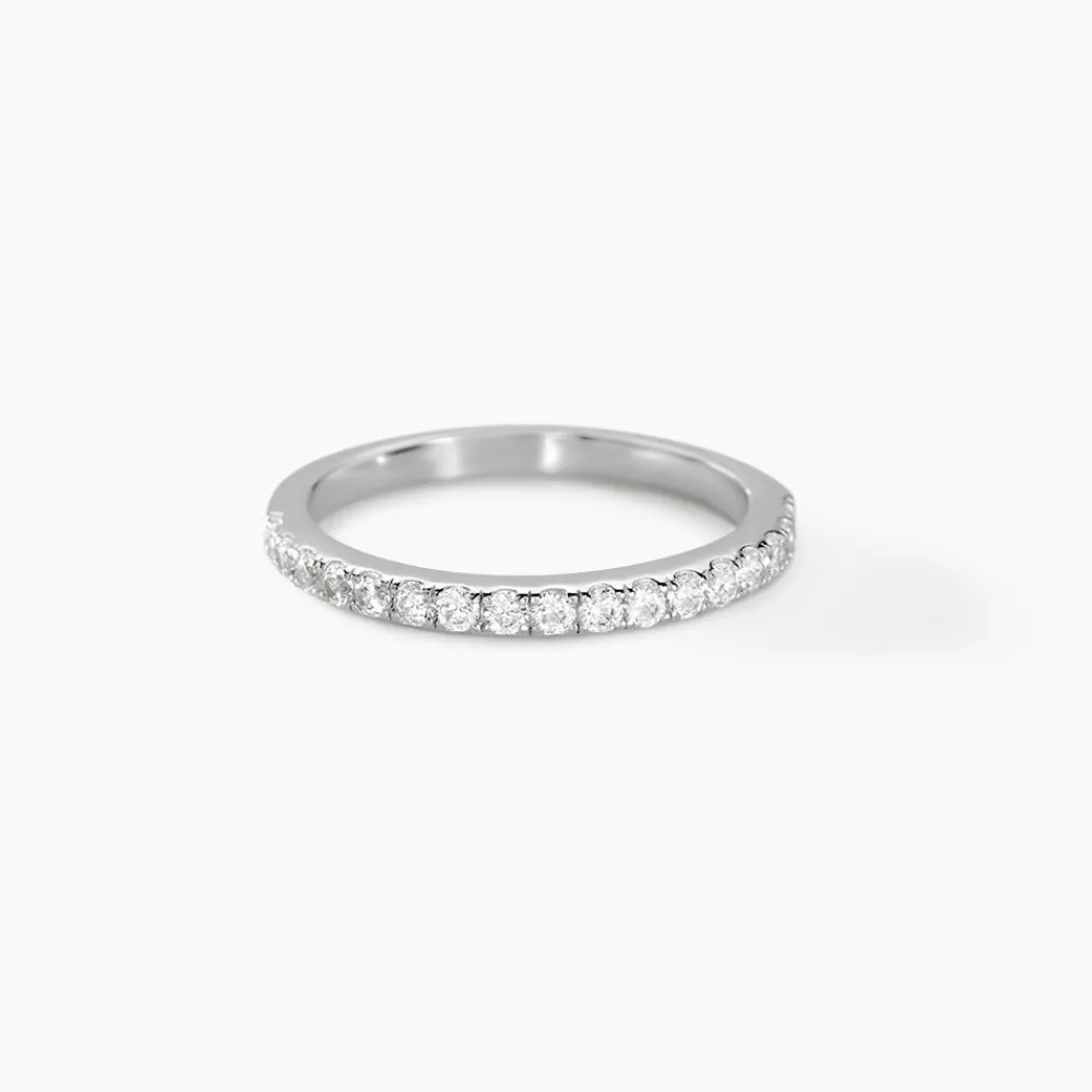 Alliance Florence Argent Blanc Oxyde De Zirconium|Marc Orian