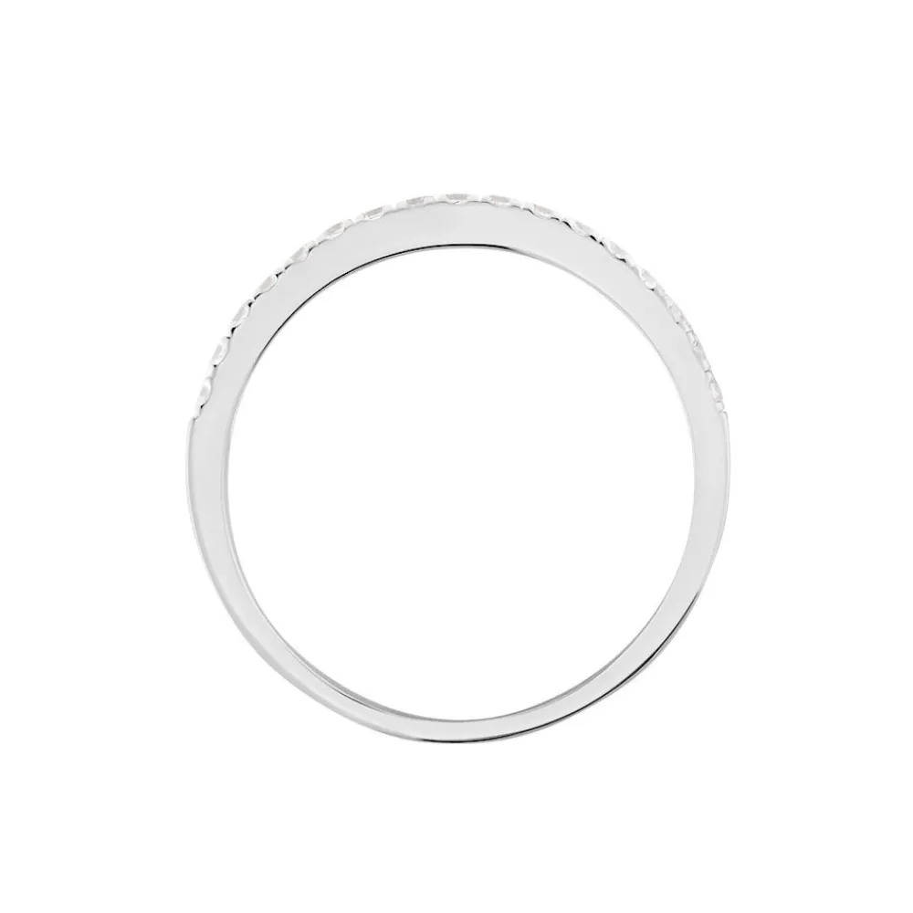 Alliance Florence Argent Blanc Oxyde De Zirconium|Marc Orian