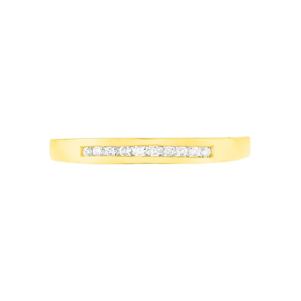 Alliance Hippolyne Or Jaune Diamant|Marc Orian Online