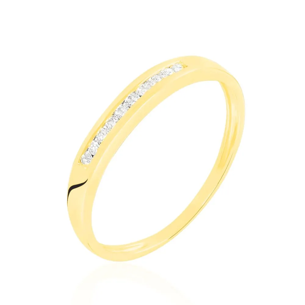 Alliance Hippolyne Or Jaune Diamant|Marc Orian Online