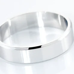 Alliance Inayah Ruban Plat Argent Blanc|Marc Orian New
