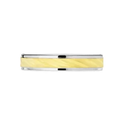 Alliance Jinene Ruban Plat Or Bicolore|Marc Orian Discount
