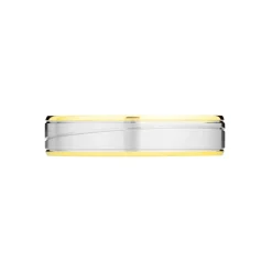 Alliance Juditha Ruban Plat Or Bicolore