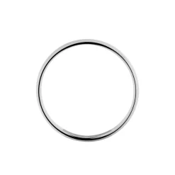 Alliance Julie-anna Demi Jonc Classique Or Blanc