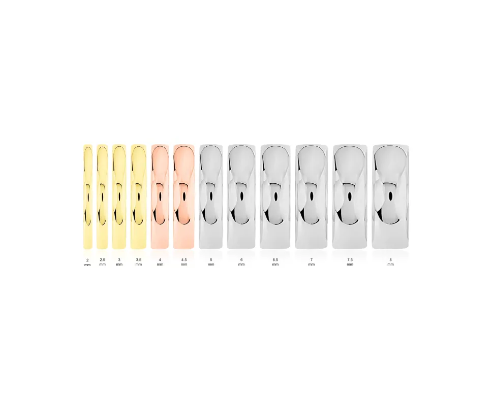 Alliance Julie Ruban Classique Platine Blanc