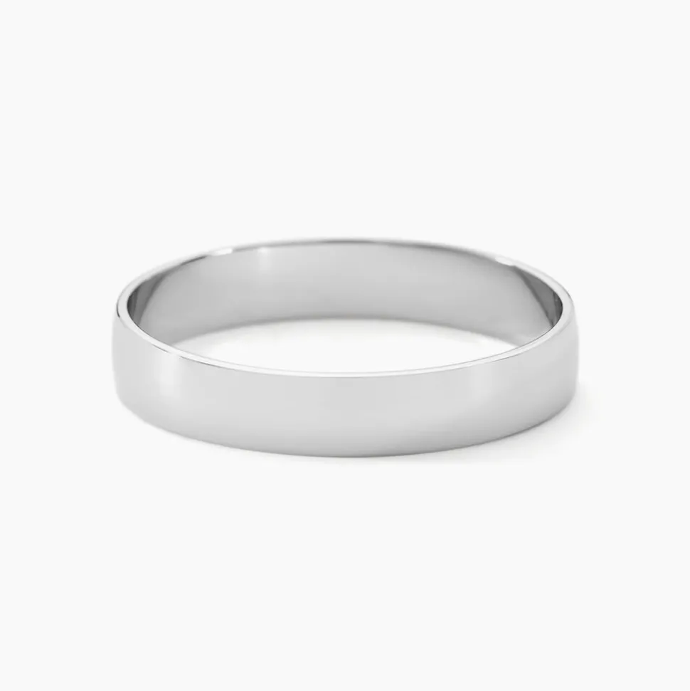 Alliance Julie Ruban Classique Platine Blanc