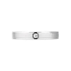 Alliance Mae Or Blanc Diamant