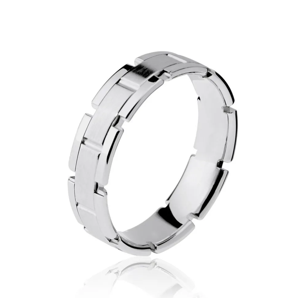 Alliance Maille Or Blanc