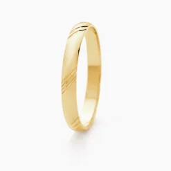 Alliance Massina Demi Jonc Classique Or Jaune