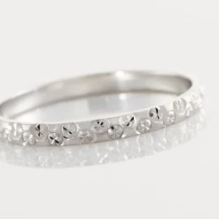 Alliance Menussa Diamantee Or Blanc