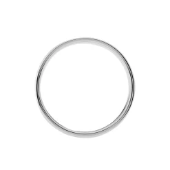 Alliance Miya Demi Jonc Classique Or Blanc