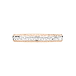 Alliance Multi Facettes Diamantee Demi Jonc Classique|Marc Orian