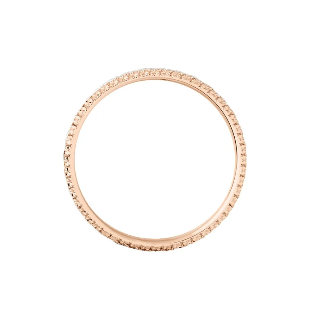 Alliance Multi Facettes Diamantee Demi Jonc Classique|Marc Orian