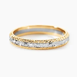 Alliance Multi Facettes Diamantee Demi Jonc Classique|Marc Orian Clearance