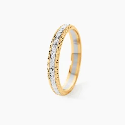 Alliance Multi Facettes Diamantee Demi Jonc Classique|Marc Orian Clearance