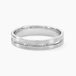 Alliance Nelcie Ruban Plat Argent Blanc|Marc Orian Discount