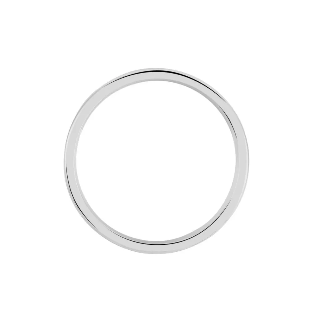 Alliance Nelcie Ruban Plat Argent Blanc|Marc Orian Discount