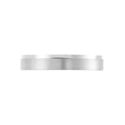 Alliance Nelida Ruban Plat Argent Blanc|Marc Orian Sale
