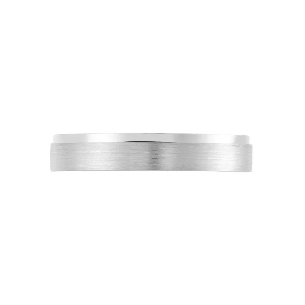 Alliance Nelida Ruban Plat Argent Blanc|Marc Orian Sale