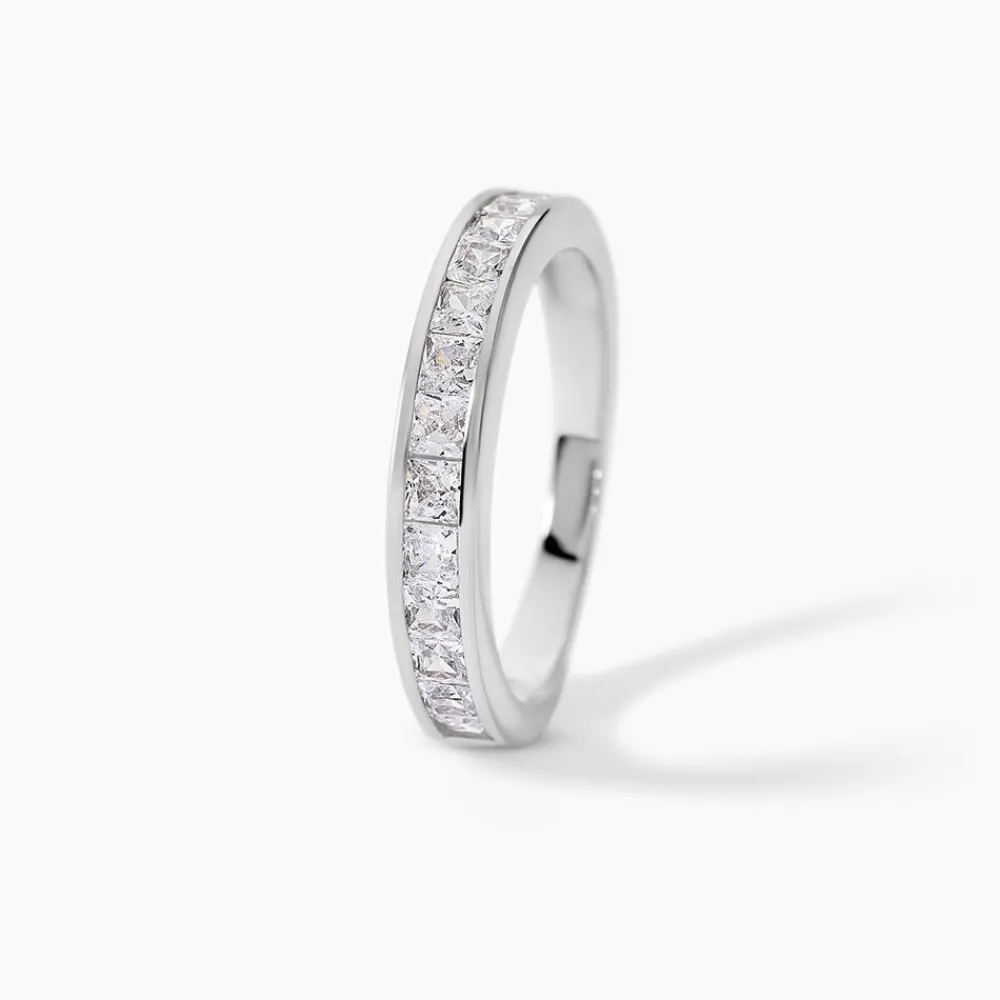 Alliance Olivia Argent Blanc Oxyde De Zirconium|Marc Orian