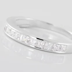 Alliance Olivia Argent Blanc Oxyde De Zirconium|Marc Orian