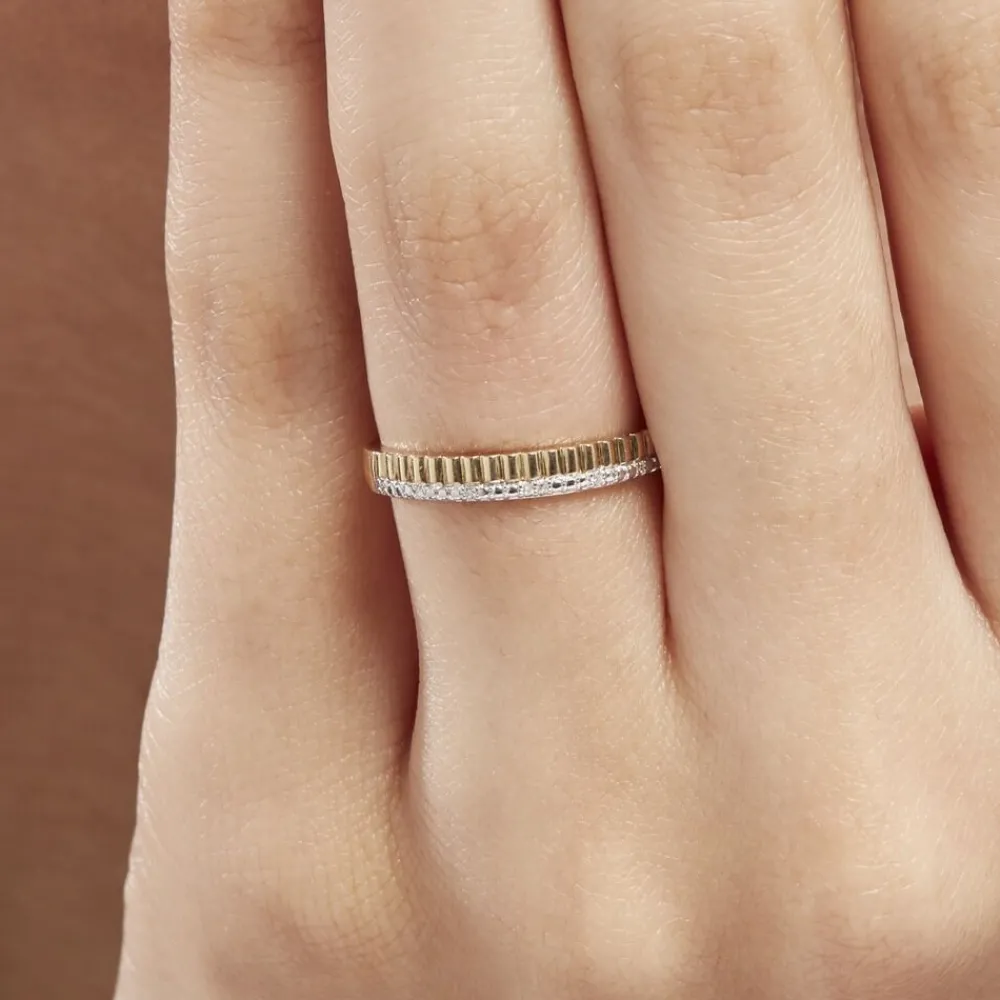 Alliance Or Jaune Adah Diamants|Marc Orian Hot