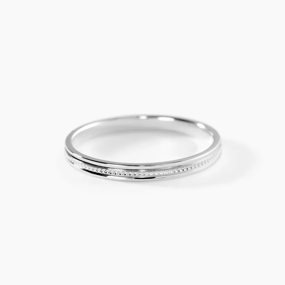 Alliance Perlee Ruban Plat|Marc Orian