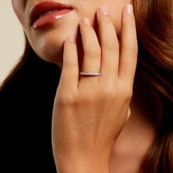 Alliance Pristina Ld Platine Blanc Diamant Synthétique|Marc Orian Best