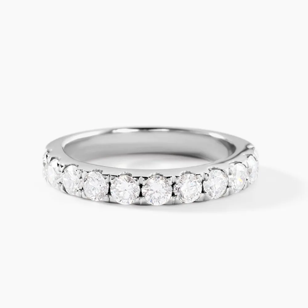 Alliance Pristina Ld Platine Blanc Diamant Synthétique|Marc Orian Outlet