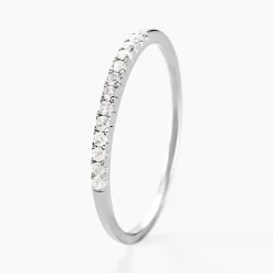 Alliance Pristina Or Blanc Diamant