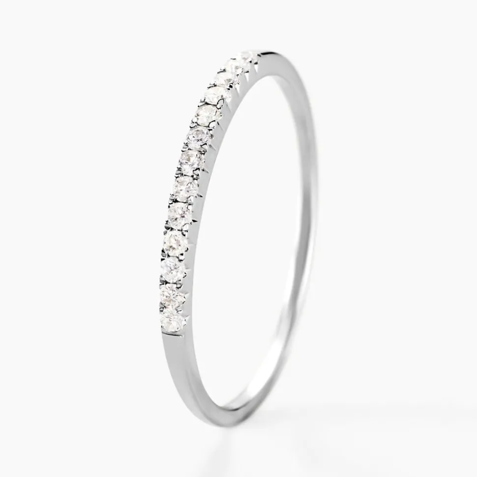 Alliance Pristina Or Blanc Diamant