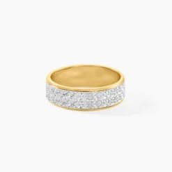 Alliance Raphie Ruban Plat Or Bicolore