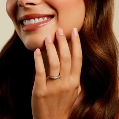 Alliance Rhea Ld Platine Blanc Diamant Synthétique|Marc Orian Discount