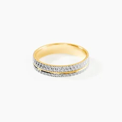 Alliance Rozella Ruban Plat Or Bicolore