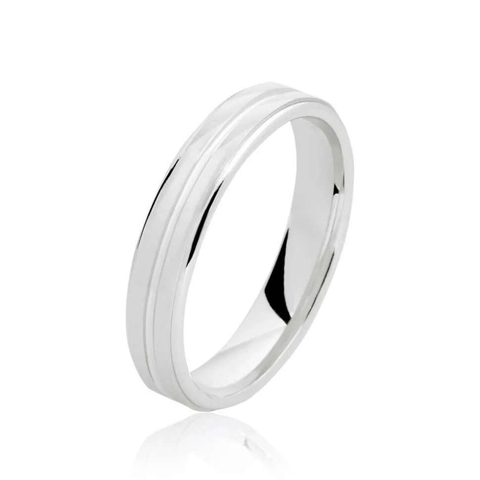 Alliance Shalena Ruban Plat Or Blanc