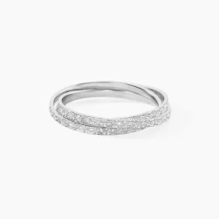 Alliance Shelena Ruban Plat Or Blanc