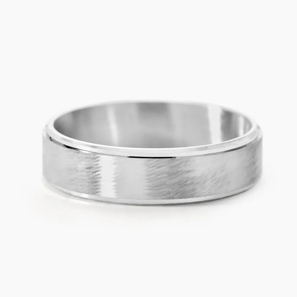 Alliance Sudem Ruban Plat Argent Blanc|Marc Orian Sale