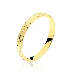 Alliance Zalia Demi Jonc Classique Or Jaune