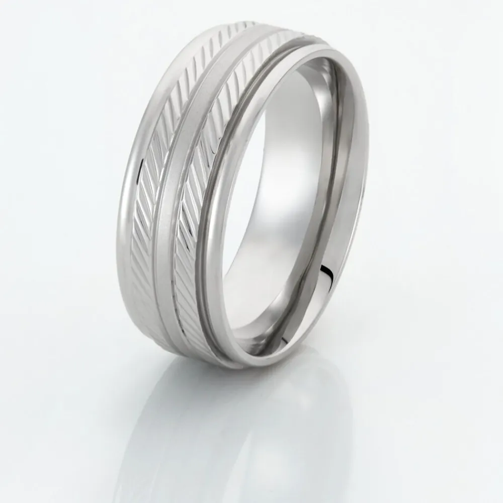 Bague Acier Blanc Jesper|Marc Orian Online