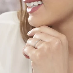Bague Adali Argent Blanc Oxyde De Zirconium|Marc Orian Sale