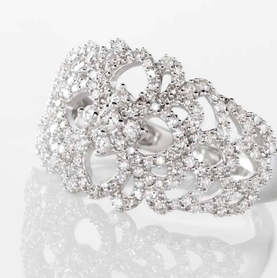 Bague Adanie Or Blanc Diamant