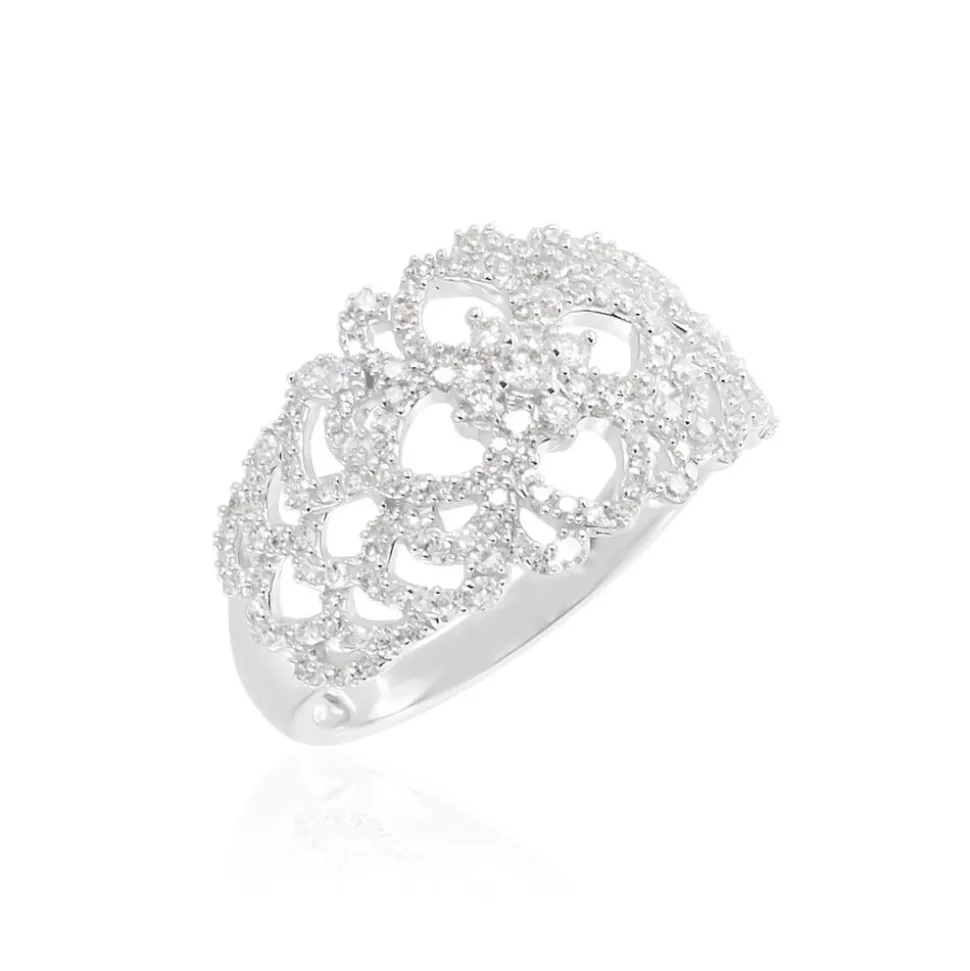 Bague Adanie Or Blanc Diamant